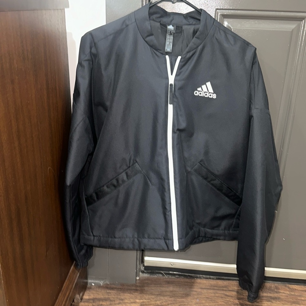 Cropped adidas jacket